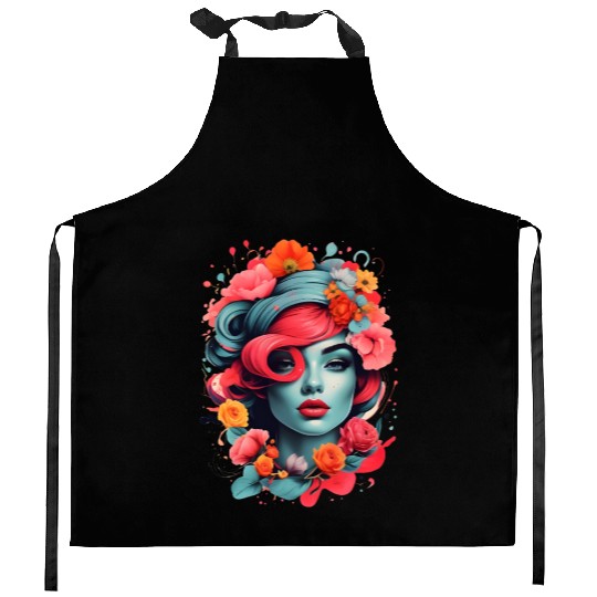 The Spring of Life Kitchen Aprons