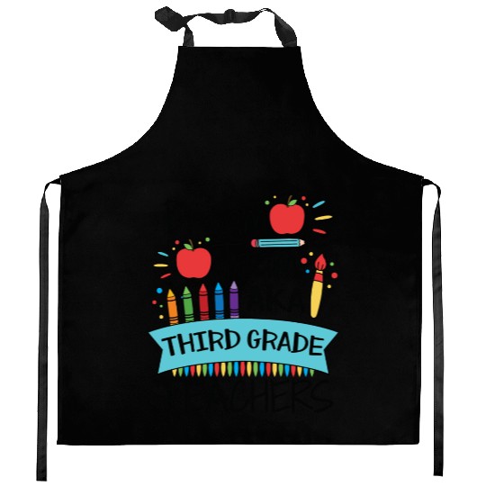 Dream Team Aka Third Grade Teachers Back To School Kitchen Aprons