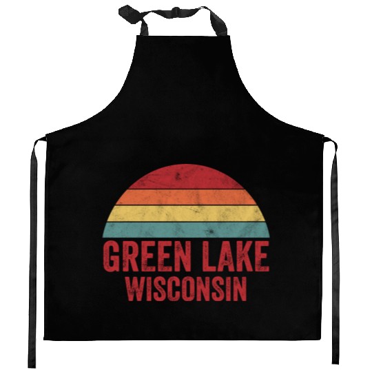 Vintage Green Lake Wisconsin Kitchen Aprons