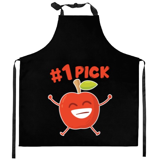 Apple Number 1 Pick Apple Orchard Apple Picking Kitchen Aprons