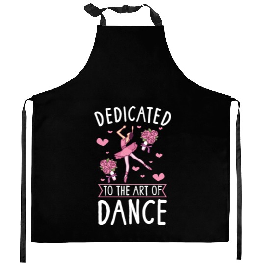 Ballet Ballerina Dance Dancer Dancing Ballet Gift Kitchen Aprons