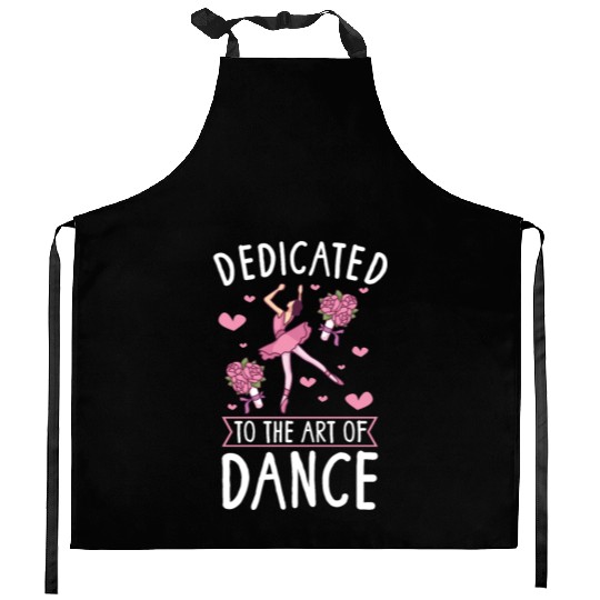 Ballet Ballerina Dance Dancer Dancing Ballet Gift Kitchen Aprons