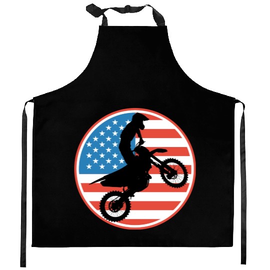 Motocross Kitchen Aprons