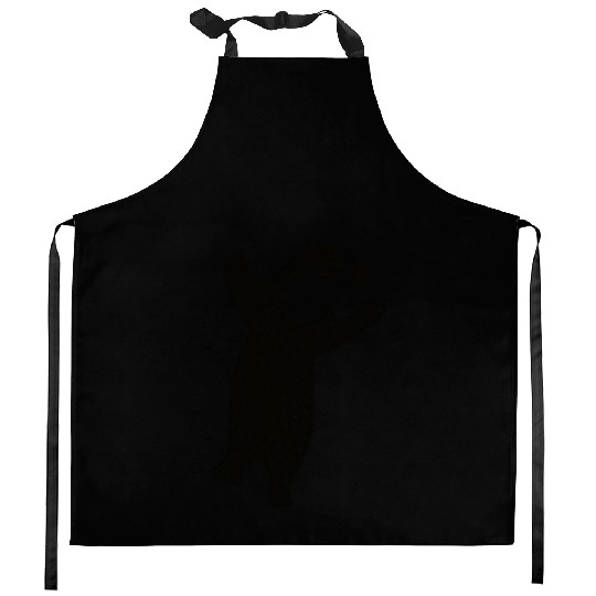 Polar Bear Strength and Grace Kitchen Aprons