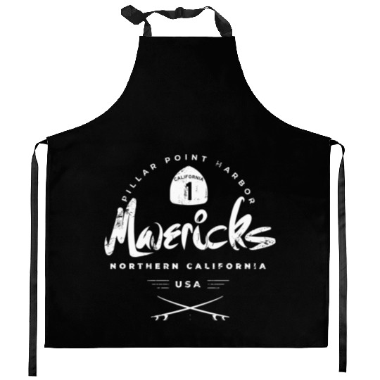 Mavericks Pillar Point California Kitchen Aprons