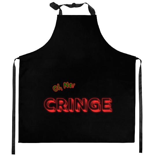 Cringe 2 Kitchen Aprons