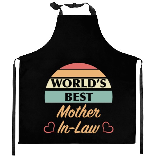 World’s Best Mother In Law Kitchen Aprons