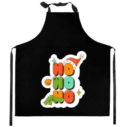 Have a holly jolly christmas Kitchen Aprons