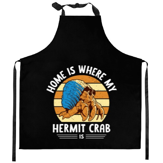 Sea Creature Seafood Shells Hermit Crab Lover Kitchen Aprons