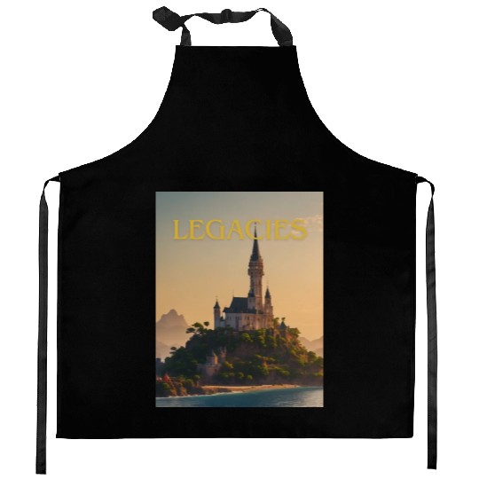 LONELY CASTLE Kitchen Aprons