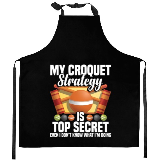 Croquet Mallet Croquet Club Croquet Player Croquet Kitchen Aprons