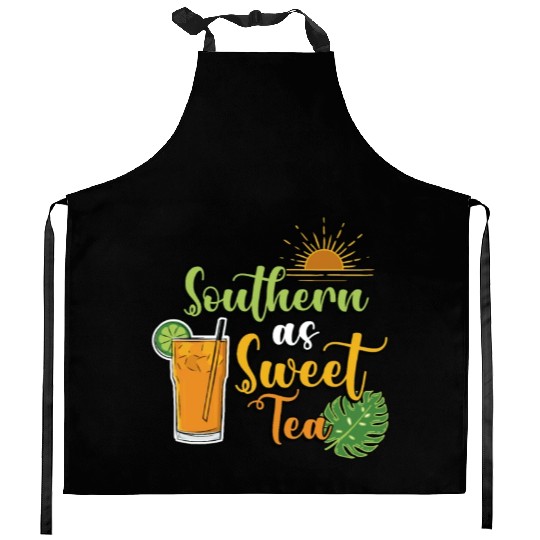 Sweet Tea Southern As Sweet Tea Southern Country Kitchen Aprons