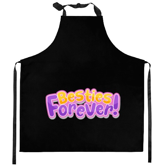 Besties Forever Kitchen Aprons