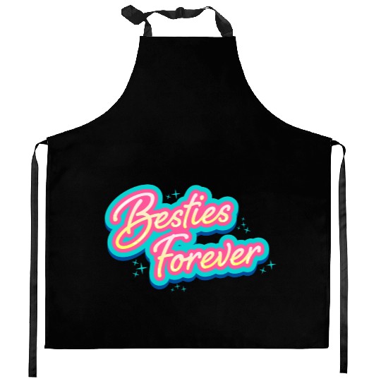 Besties Forever Kitchen Aprons