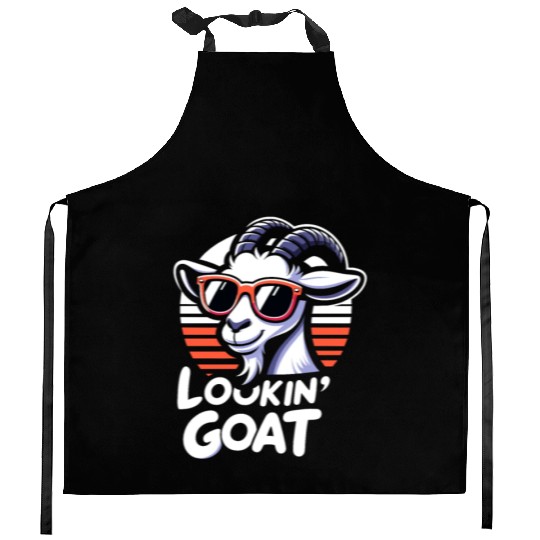 Farm Animal Animal Farmer Goat Lover Kitchen Aprons
