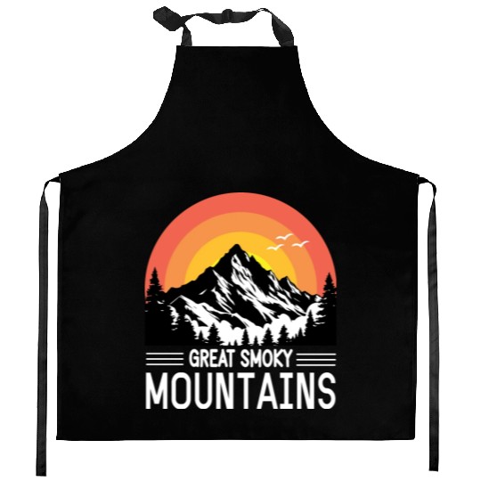 Great Smoky mountain Kitchen Aprons