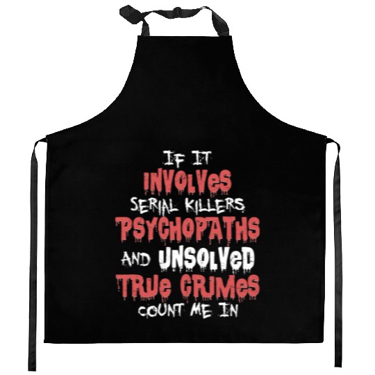 True Crime Podcast Murder Show Serial Killer Kitchen Aprons