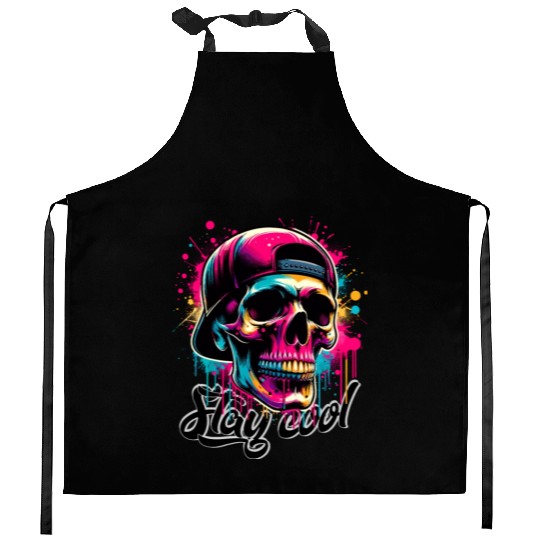 Totenkopf Stay cool Kitchen Aprons