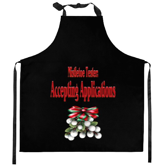 Mistletoe Tester Kitchen Aprons