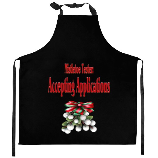 Mistletoe Tester Kitchen Aprons