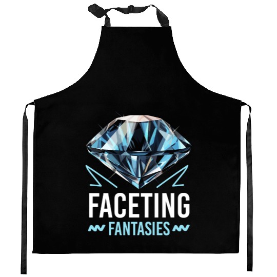 Lapidary Artist Gemstone Stone Collecting Stone Kitchen Aprons