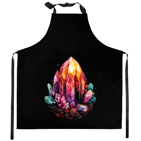 Lapidary Artist Gemstone Stone Collecting Stone Kitchen Aprons