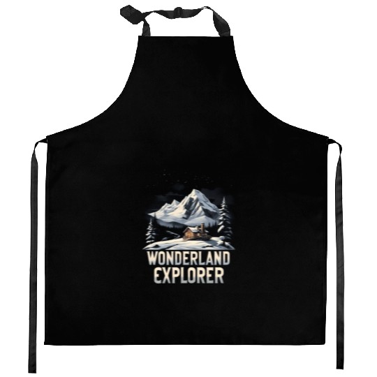 Winter Wonderland Explorer Kitchen Aprons