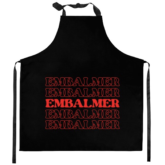 Embalmer Mortician Funeral Director Undertake Kitchen Aprons