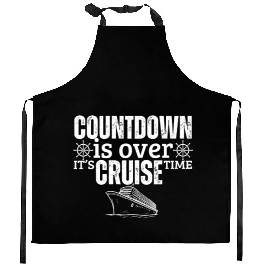 Cruise Ship It's Cruise Time Cruise Kitchen Aprons