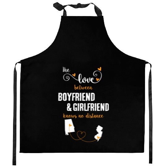 Love Between BF And GF Albm To New Jersey Gift Kitchen Aprons