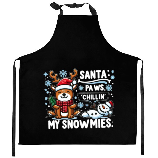 Winter Wonderland Embrace the Magic Kitchen Aprons