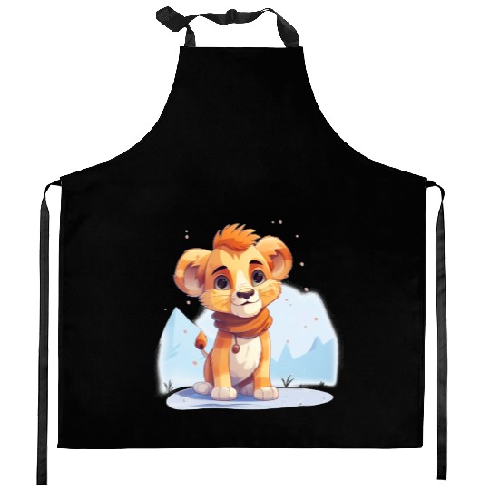Baby Simba- The lion king Kitchen Aprons