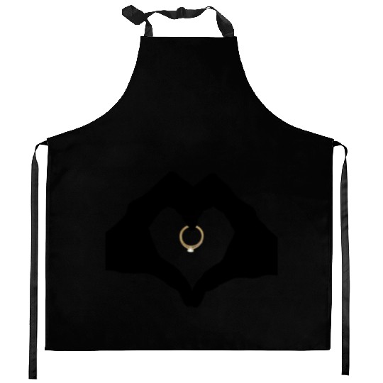 Love Captured: Embrace Forever with Our Engagement Kitchen Aprons
