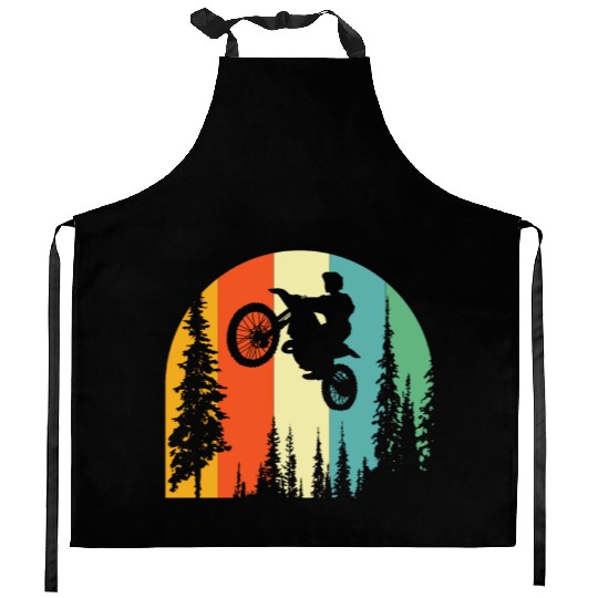 Dirt Bike Mx Motocross Supermoto Kitchen Aprons