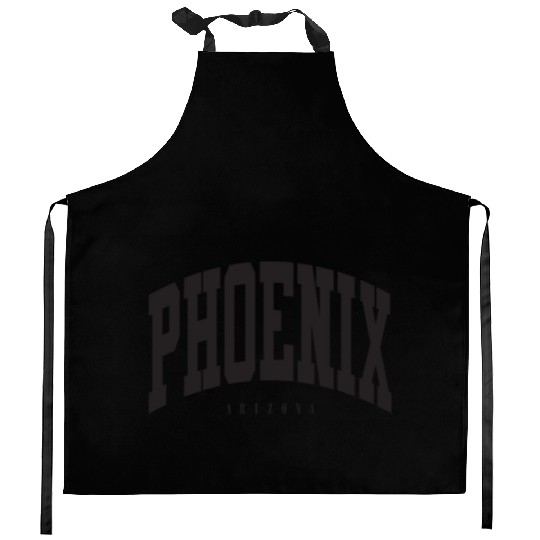 PHOENIX BLACK Kitchen Aprons