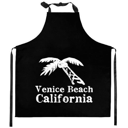 Venice Beach California Palm Tree Souvenirs Gifts Kitchen Aprons