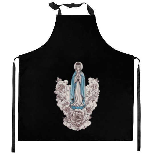 Mother of Jesus Kitchen Aprons