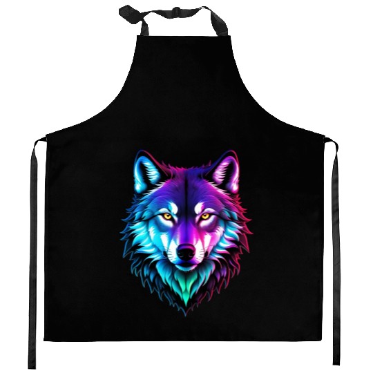 Alpha Wolf Kitchen Aprons