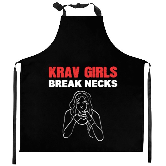 Break Necks Joker or Funny Athlete Gift Kitchen Aprons