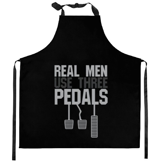 Car Guy Hub Real Use Three Pedals Kitchen Aprons