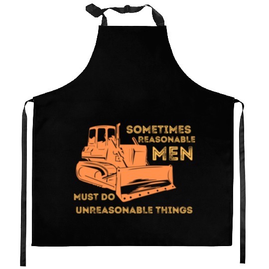 Killdozer sometime Reasonable Men Must Do Kitchen Aprons