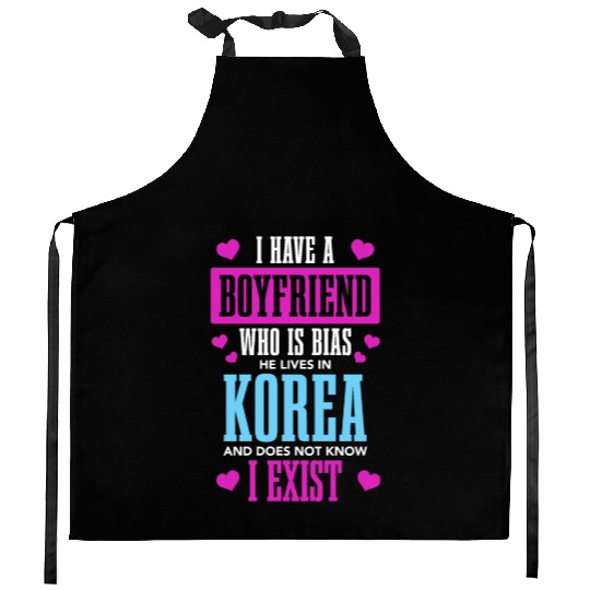 K-Pop Fan Gift Korean Pop Music Kitchen Aprons