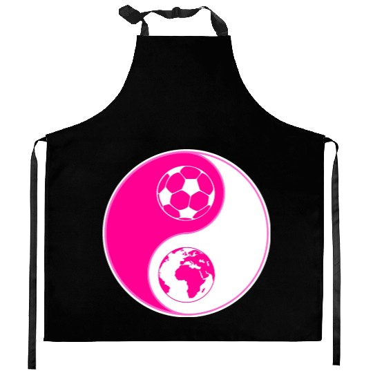soulofsoccer joyful Kitchen Aprons