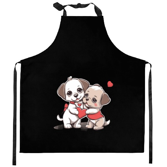 Puppy Love Kitchen Aprons