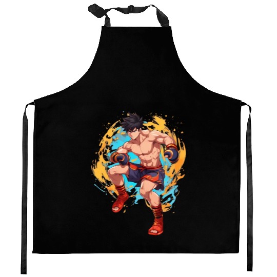 Muay Thai Training Kitchen Aprons
