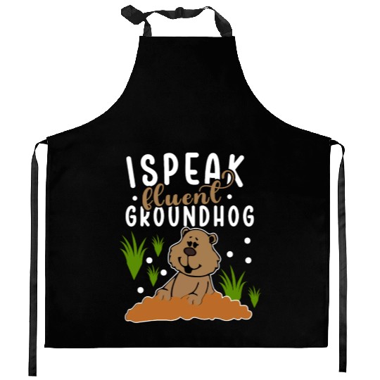 Groundhog Day 2024 Enthusiast February 2nd Kitchen Aprons