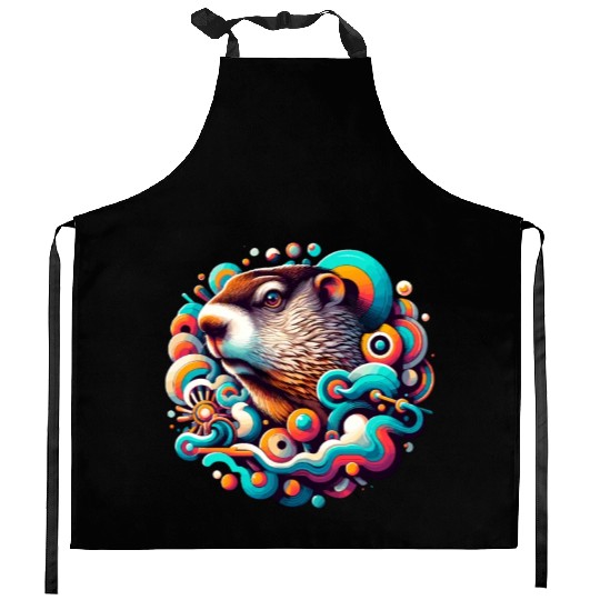 Groundhog Day 2024 Enthusiast February 2nd Kitchen Aprons