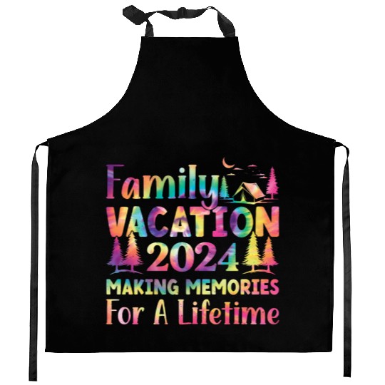 Summer Family Vacation Making Memories Kitchen Aprons