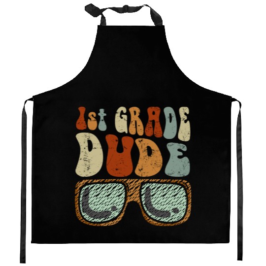 Kindergarten Teacher Funny Student 1st Graduation Kitchen Aprons