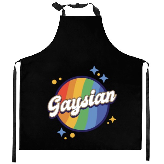 Radiant Pride Spectrum Kitchen Aprons